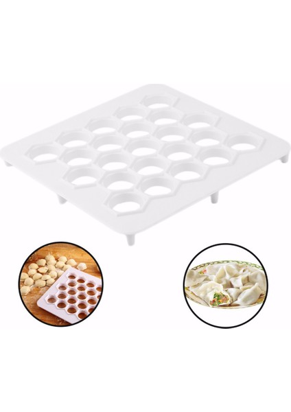 Köfte Kalıp Mantı Üreticisi Mutfak Gadget Köfte Üreticisi Et Hamur Tatlısı Pelmeni Kalıp Makarna Formu 23 Delik (Yurt Dışından) modelleri