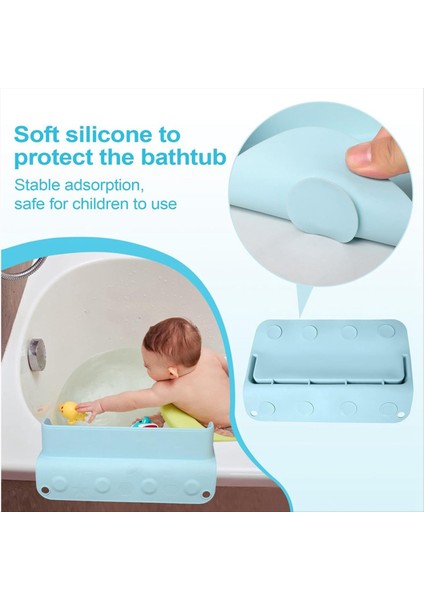 Küvet Sıçrama Koruyucusu Uygun Duş Sıçrama Koruyucusu - 8 Güçlü Kavrama Silikon Vantuz Sıçrama Koruyucusu Küvet Mavisi Için (Yurt Dışından) indirimleri