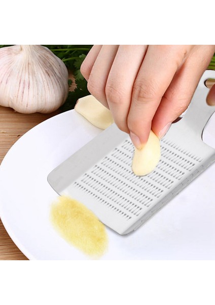 Zencefil Sarımsak Wasabi Grater Ezilmiş Sarımsak Cihaz Mutfak Aletleri Paslanmaz Çelik (Yurt Dışından) fırsatları