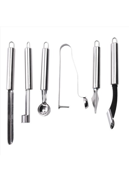 6 Adet Jalapeno Pepper Corer Araçları, Paslanmaz Çelik Meyve ve Sebze Cori, Kiraz Pitter Kabak Corer (Yurt Dışından) modelleri