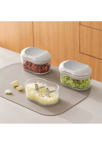 Manuel Sarımsak Kesici - Mutfak, Verimli Zencefil ve Sarımsak Kırıcı, Çamur Kesici Aracı Için El Pushed Et Değirmeni (Yurt Dışından) modelleri