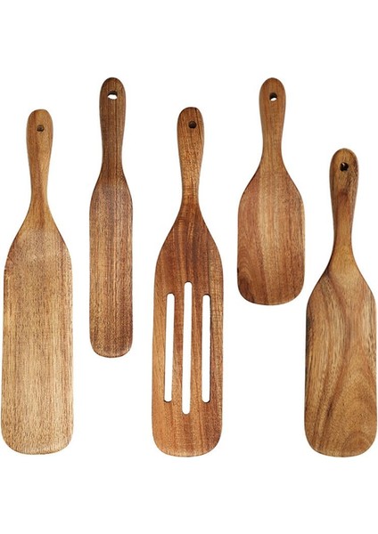 El Yapımı Premium Ahşap Gizli Set Spurtles Mutfak Aletleri Ahşap, Isıya Dayanıklı Çubuk Olmayan Iskoç Spurle Seti (Yurt Dışından) fiyatları