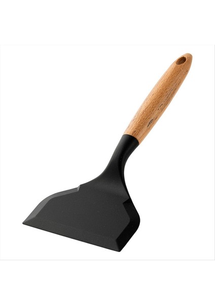 Yapışmaz Mutfak Geniş Sıyırıcı Pizza Pişirme Araçları Silikon Spatula Pişirme Assanslar Kürek Spatula Kitchenware B (Yurt Dışından)
