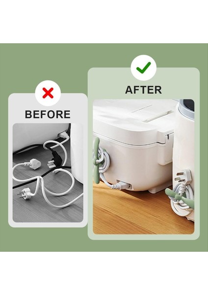 Mutfak Aletleri Için 10 Adet Kordon Organizatörü Tel Organizatör Mutfak Mikserleri Için Kablo Sarıcı Kahve Makinesi Için (Yurt Dışından) fırsatları