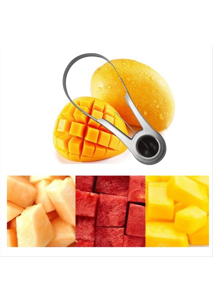 Paslanmaz Çelik Meyve Kesici Corer Dicer Meyve Dilimer Çok Fonksiyonlu Meyve Çekirdek Çıkarma Aracı (Yurt Dışından) indirimleri