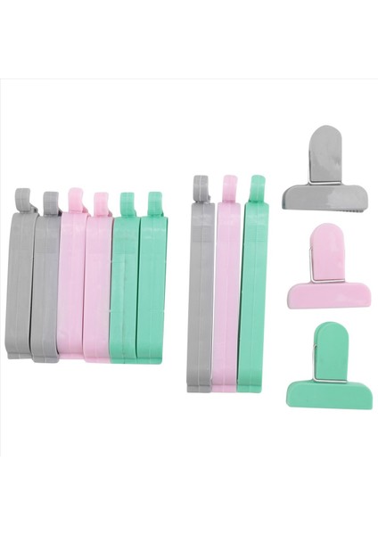 12 Adet Sızdırmazlık Çipleri Gıda Çantası Depolama Klipsleri Atıştırmalık ve Çay Poşetleri Için Renkli Sandviç Mutfak Klipleri Patates Cipsleri Sturdy (Yurt Dışından) fiyatları