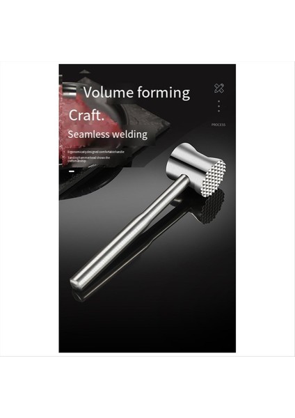 Et Ihale Eden Mallet, 304 Paslanmaz Çelik Çekme Pounder Flattner Çırpıcı, Biftek Biftek Tavuk Domuz Eti, Mutfak Aleti (Yurt Dışından) indirimleri