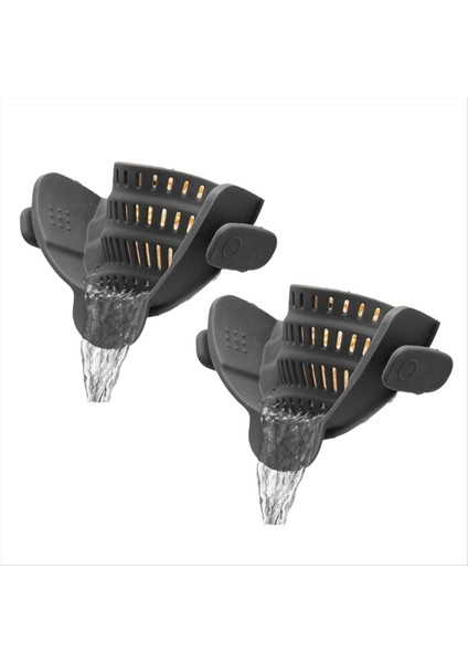 2pcs Silikon Mutfak Süzgeç Klipsi Termomix Için Tm5 Tm6, C Için Tavan Rafı Huni Pirinç Makarna Yıkama (Yurt Dışından)