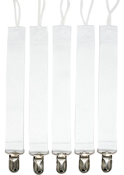 Tekstil Klipsli Emzik Gıda Sınıfı Süblimasyon Boş Evrensel Bebek Emziği Klipli, 30 Adet (Yurt Dışından)