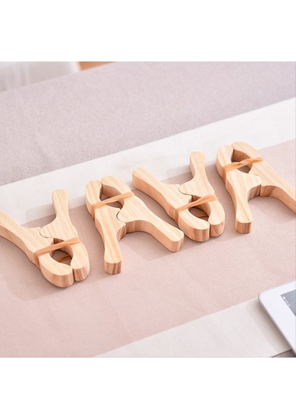 Perdeler, Gardıroplar, Balkon, Yaratıcı Ahşap Klipler Için 6 Paket Ahşap Oyun Klipsleri (Yurt Dışından) fırsatları