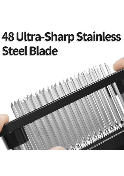 48-Bıçak Et Ihale-Paslanmaz Çelik Ultra Keskin Iğne Biftek Ihale, Geliştirilmiş Lezzet Için Barbekü Mutfak Aleti (Yurt Dışından) modelleri