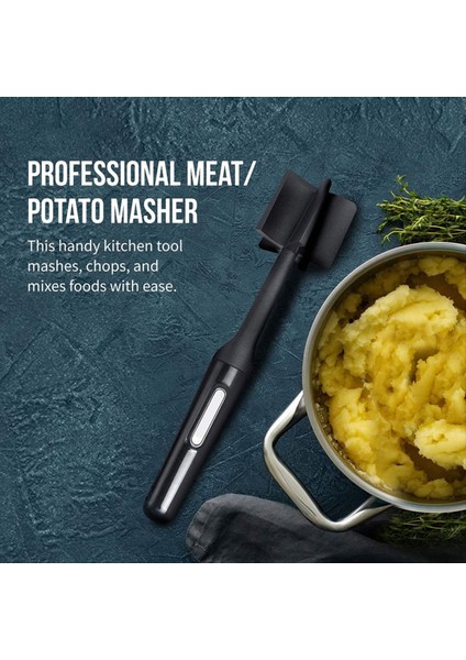 Isıya Dayanıklı Et ve Patates Ezmesi, Yapışmaz Tencere Için Güvenli (Yurt Dışından) fiyatları