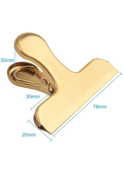 10 Paket Çip Çantası Klipsleri, Paslanmaz Çelik 3 Inç Ağır Hizmet Tipi Çanta Klipsleri Mutfak ve Ofis (Yurt Dışından) modelleri