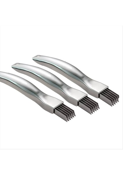 Dilimleme Bıçağı, Paslanmaz Çelik Yeşil Soğan Bıçağı, Mutfak Sebze Bıçağı, Ev Çok Fonksiyonlu Gıda Dilimleyici Gadget (Yurt Dışından)