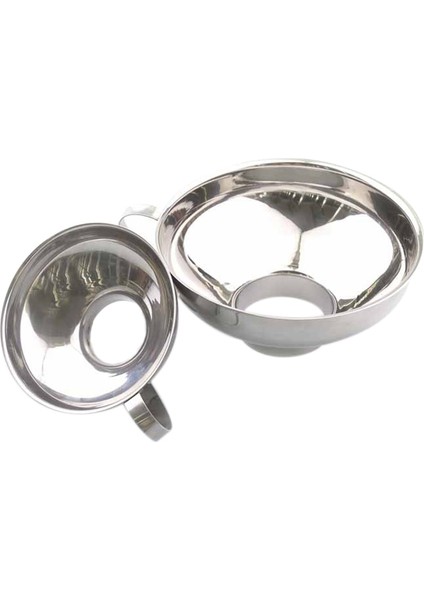 2 Adet Geniş ve Normal Kavanozlar Için Huni Set Huni Yararlı Paslanmaz Çelik Geniş Ağız Konserve Huni Fasulye Için Büyük Ağız Hunileri Sıvı Yağ Tahıl Mutfak Aletleri (Yurt Dışından)