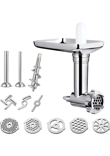 Sosis Dolgu Tüpü/gıda Işçisi Aksesuarları ile Kitchenaid Bench Mikserler Için Dayanıklı Et Öğütücü Aksesuarları (Yurt Dışından)