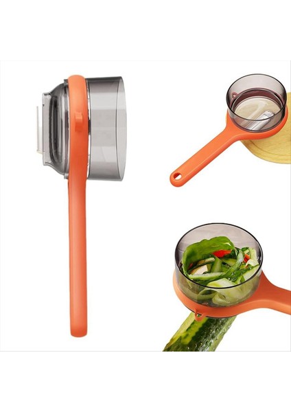 Havuç Saklama Kutusu, Saklama Kovası ile Soyucu, Depolama Alanı Portakal+Yeşil ile Soymak (Yurt Dışından) fiyatları