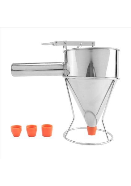 Gözleme Hamuru Dispanser, Çok Kalibre Paslanmaz Çelik Huni Kek Dispenseri Krep Için Harika, Pişmiş (Yurt Dışından) fiyatları