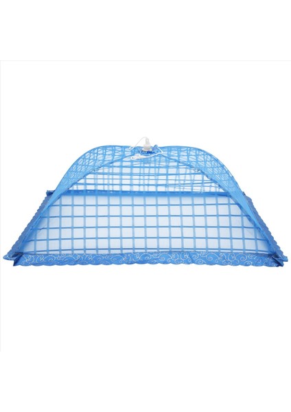 Piknik/barbekü Için 72X51CM Yeniden Kullanılabilir ve Katlanır 72X51CM - 1 Kare Örgü Şemsiye Gıda Örtüsü Net Çadır Seti - Sinekler, Böcekler, Sivrisinek- (Mavi) (Yurt Dışından) fiyatları