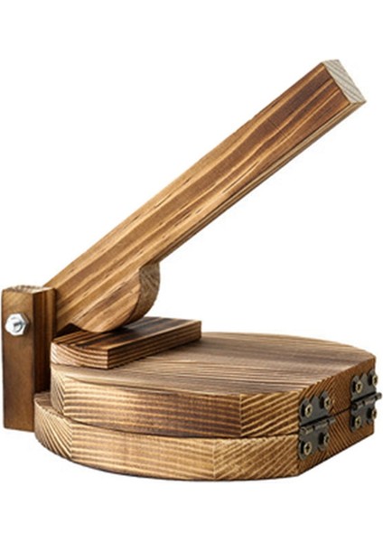 Yükseltilmiş Hamur Presleme Aracı Hamur Basıncı Ahşap Dumping Cilt Hamur Presser Ev Pasta Aracı D (Yurt Dışından)