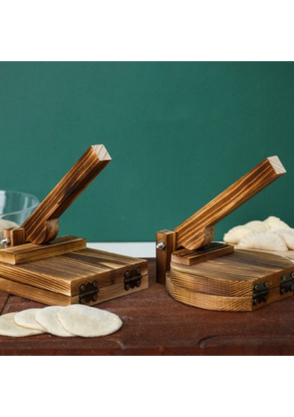 Yükseltilmiş Hamur Presleme Aracı Hamur Basıncı Ahşap Dumping Cilt Hamur Presser Ev Pasta Aracı D (Yurt Dışından) fiyatları