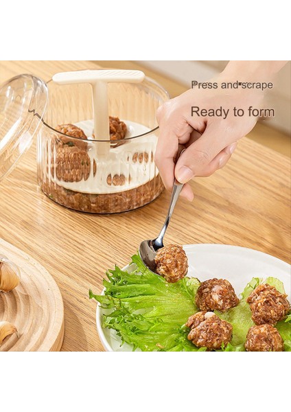 Mutfak Mot Baller Maker Pres Aracı, Kapaklı Depolama Kontuşım, Dıy Easy Köfte Maker Kalıp (Yurt Dışından) fırsatları