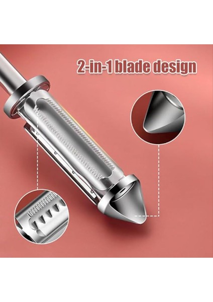 Paslanmaz Çelik Çok Fonksiyonlu Sebze Soyucu, Sebze Soyucu, Meyve Soyucu, Sebze Soyucu (Yurt Dışından)