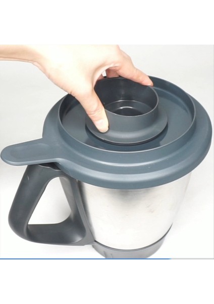 Gıda Işleyicisi Ölçüm Kupası Kapağı 50ML/100ML Dozlama Kapağı Kapatma Kapağı Yedek Konteyner Gıda Işlemcisi Tm5/tm6 Için (Yurt Dışından) indirimleri