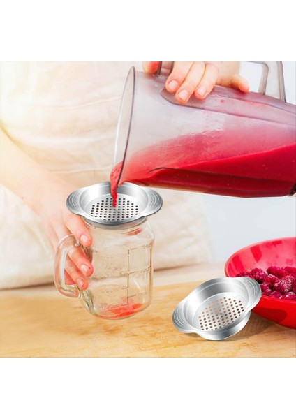 2 Pcs Süzülebilir Paslanmaz Çelik Talı Basın Süzgeç Yapabilir Gıdalar Süzülebilir Elek Yağ Çenarcı Çıkarma Metal Tuna Pres (Yurt Dışından) indirimleri