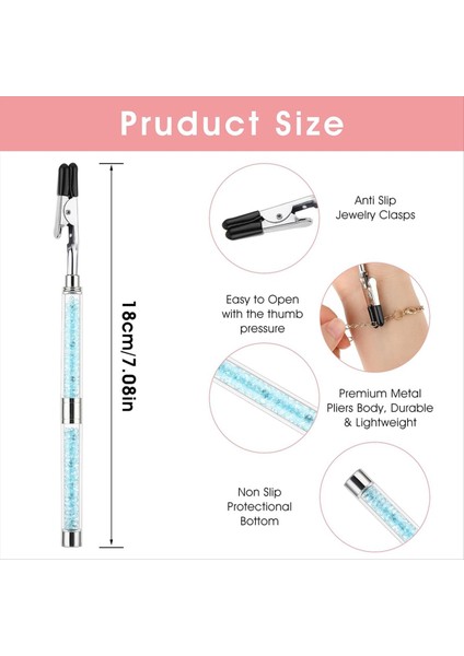 Bilezik Yardımcı Aracı, Yardım Ekipmanı Buddy Yardımcı Timsah Timsah Klipler Bilezik Yardımcısı Kendinize Koymak Için (Mavi) (Yurt Dışından) fırsatları