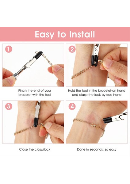 Bilezik Yardımcı Aracı, Yardım Ekipmanı Buddy Yardımcı Timsah Timsah Klipler Bilezik Yardımcısı Kendinize Koymak Için (Mavi) (Yurt Dışından) indirimleri