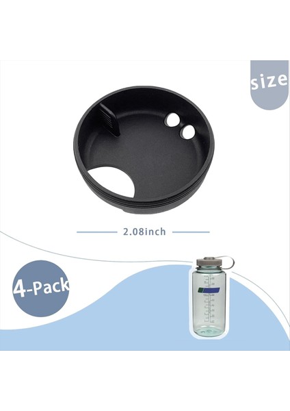 4pcs Silikon Sıçrama Koruyucu Nalgene Sıçraması Için Geniş Ağız 32 Oz Geniş Ağız Su Şişesi Aksesuarları (Yurt Dışından) indirimleri