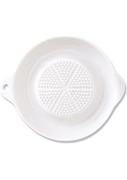 Seramik Sarımsak Öğütücü Masher - Sarımsak, Zencefil, Havuç, Mutfak Öğütme Aracı Için Beyaz Porselen El Değirmeni (Yurt Dışından)