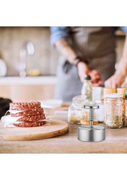 Ayarlanabilir Burger Press Patty Make, Hamburger Press, Ayarlanabilir Paslanmaz Çelik Burger Pattie Press, Burger Press Yapışmaz (Yurt Dışından) indirimleri