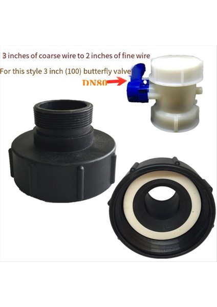 Ibc Tote Adaptörü Ibc Su Deposu Hortum Drenaj Adaptörü S100X8 Ila 2 Inç Yedek Valf Adaptörü (Yurt Dışından) modelleri