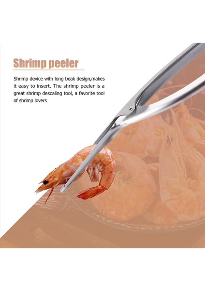 2pcs Paslanmaz Çelik Karides Soyucu Karides Deneveer Karides Açıcı Karides Iplik Bıçağı Karides Temizleyiciler Mutfak Malzemeleri (Yurt Dışından) fiyatları