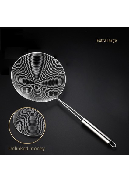 Skimmer Gıda Süzgeci Tencere Kara Kara Kalkanı Kızartma Süzgeci Mutfak Süzgeç Fırınlama Aletleri 20 cm (Yurt Dışından) indirimleri