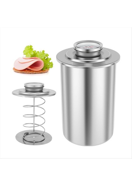 Jambon Maker Et Pres Ocak Termometre Yuvarlak Şekli Deli Et Pres Kalıp Et Domuz Eti Deniz Ürünleri Sığır Balık Kümes Hayvanları (Yurt Dışından) modelleri