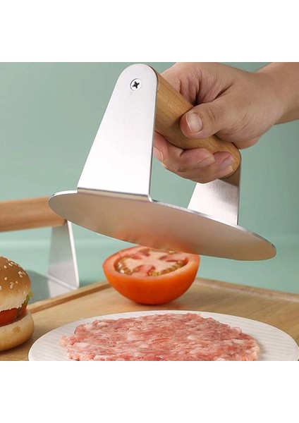 Paslanmaz Çelik Et Pres Biftek Hamburger Et Pres Yapışmaz (Yurt Dışından) fiyatları