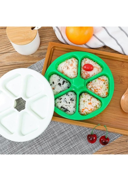 1pcs Diy Suşi Kalıp Onigiri Pirinç Topu Gıda Pres Üçgen Suşi Üreticisi Kalıp Suşi Kiti Mutfak Bento Aksesuarları (Yurt Dışından) modelleri