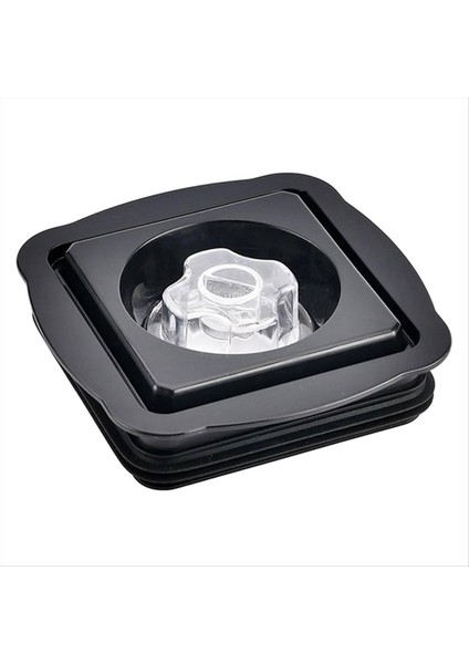 Square Blender Cup Kapağı Kolay Çalıştırma Blender Cup Kapağı Kolay Temizlenmesi Blender Cup Kapak Meyve Makinesi Için Plastik Malzeme (Yurt Dışından)