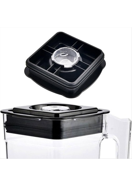 Square Blender Cup Kapağı Kolay Çalıştırma Blender Cup Kapağı Kolay Temizlenmesi Blender Cup Kapak Meyve Makinesi Için Plastik Malzeme (Yurt Dışından) fiyatları