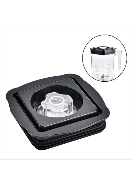 Square Blender Cup Kapağı Kolay Çalıştırma Blender Cup Kapağı Kolay Temizlenmesi Blender Cup Kapak Meyve Makinesi Için Plastik Malzeme (Yurt Dışından) indirimleri