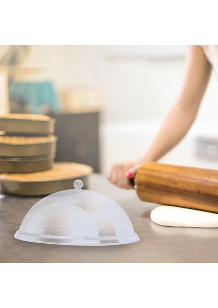 Kek Dome Cover Bell Akrilik Ekran Dome Şeffaf Gıda Atıştırmalık Ekran Kapak Toz Kapağı C (Yurt Dışından) modelleri