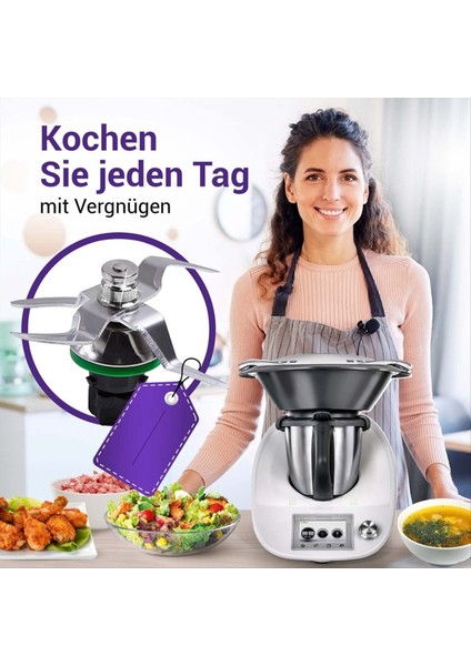 Thermomix Bıçağı Tm5 Tm6 Yedek Bıçağı Thermomix Vorwerk Tm5 Mutfak Işletici (Yurt Dışından) indirimleri