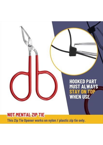 Kablo Bağlama Aracı Zip Tie Aracı 1 Kablo Bağlantı Açıcı ve 1 Depolama Kutusu Çelik Zip Tie Kesici Aracı Yeniden Kullanılabilir Kablo Aracı (Yurt Dışından) fiyatları