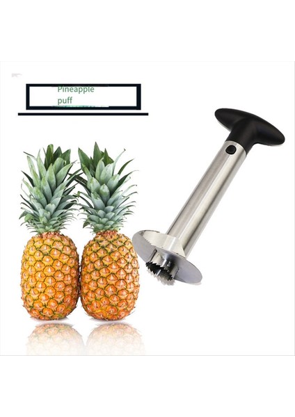 Paslanmaz Çelik Ananas Soyucu, Corer, Dilimleyici ve Kesici - Zahmetsiz Meyve Hazırlığı Için Kolay Mutfak Aracı (Yurt Dışından) modelleri