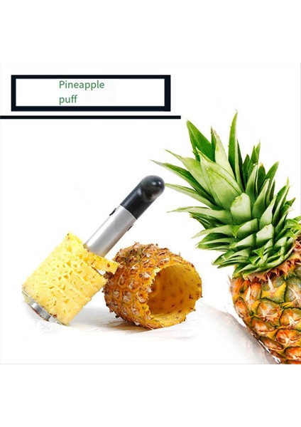 Paslanmaz Çelik Ananas Soyucu, Corer, Dilimleyici ve Kesici - Zahmetsiz Meyve Hazırlığı Için Kolay Mutfak Aracı (Yurt Dışından) fırsatları