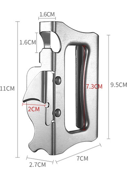 Çok Fonksiyonlu Manuel Teneke Kutu Açıcı Bira Şişesi Açıcı Yan Kesim Paslanmaz Çelik Konserve Bıçak Güvenlik Açık Kutular Mutfak Aleti (Yurt Dışından) modelleri