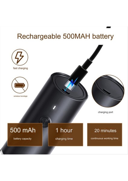 Elektrik Tuz ve Karabiber Öğütücü USB Şarj Otomatik Tuz ve Karabiber Öğütücü, Mutfaklar ve Restoranlar Için Uygun, C (Yurt Dışından) fiyatları